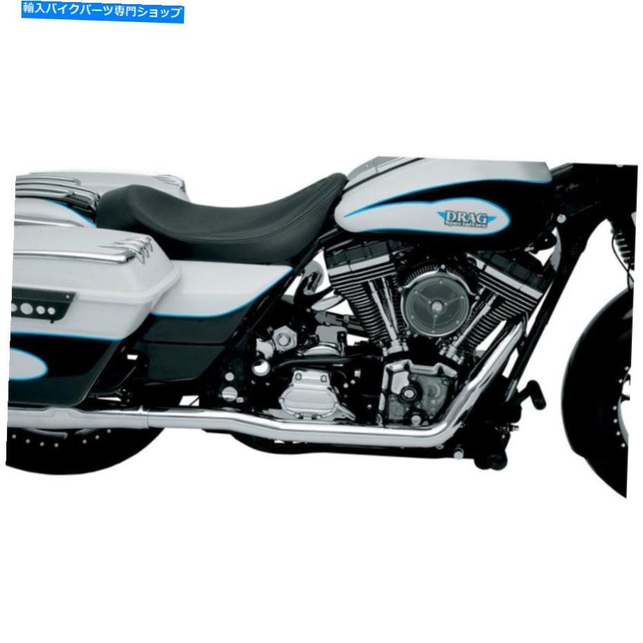 クロームパーツ バンスハインズクロームドレッサーデュアル排気ヘッダーシステム1995-2008ハーレーツーリング Vance Hines Chrome Dresser Duals Exhaust Header System 1995-2008 Harley Touring【並行輸入品】