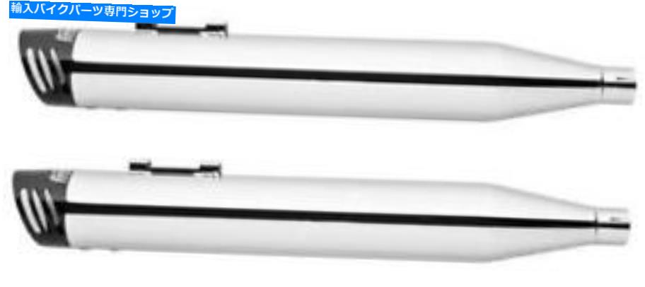 クロームパーツ フリーダム性能レーシングスリップオンマフラークロム/彫刻ブラック#HD00610 Freedom Performance Racing Slip-On Mufflers Chrome/Sculpted Black #HD00610【並行輸入品】|Us Custom Parts Shop USDM