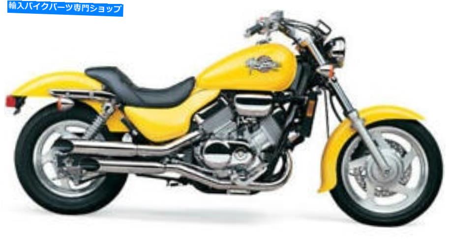クロームパーツ COBRAスリップオンスラッシュカットマフラーズクロームフィットホンダVF750C V45 Magna 94-03 Cobra Slip-On Slashcut Mufflers Chrome fits Honda VF750C V45 Magna 94-03【並行輸入品】