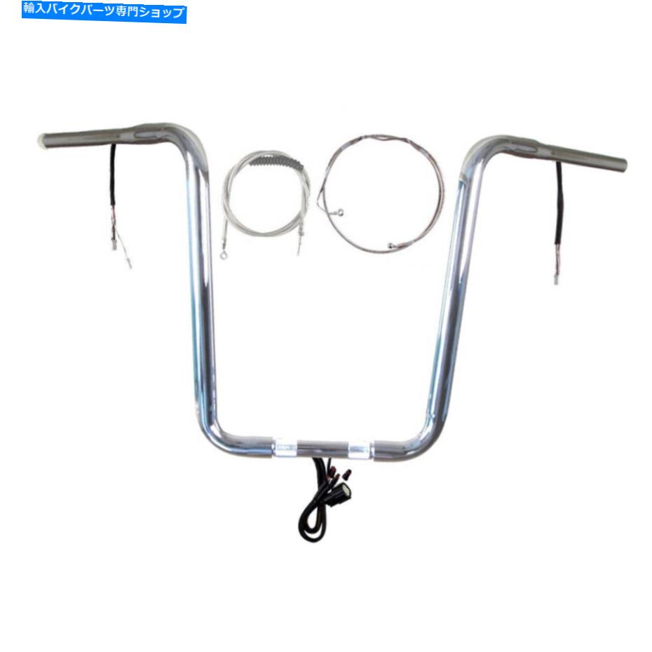 クロームパーツ 1 1/4 "Chrome 16" 1 1/4" Chrome 16" Prewired Narrow Bar Kit 2014-2016 Harley Road King with ABS【並行輸入品】｜Us Custom Parts Shop USDM