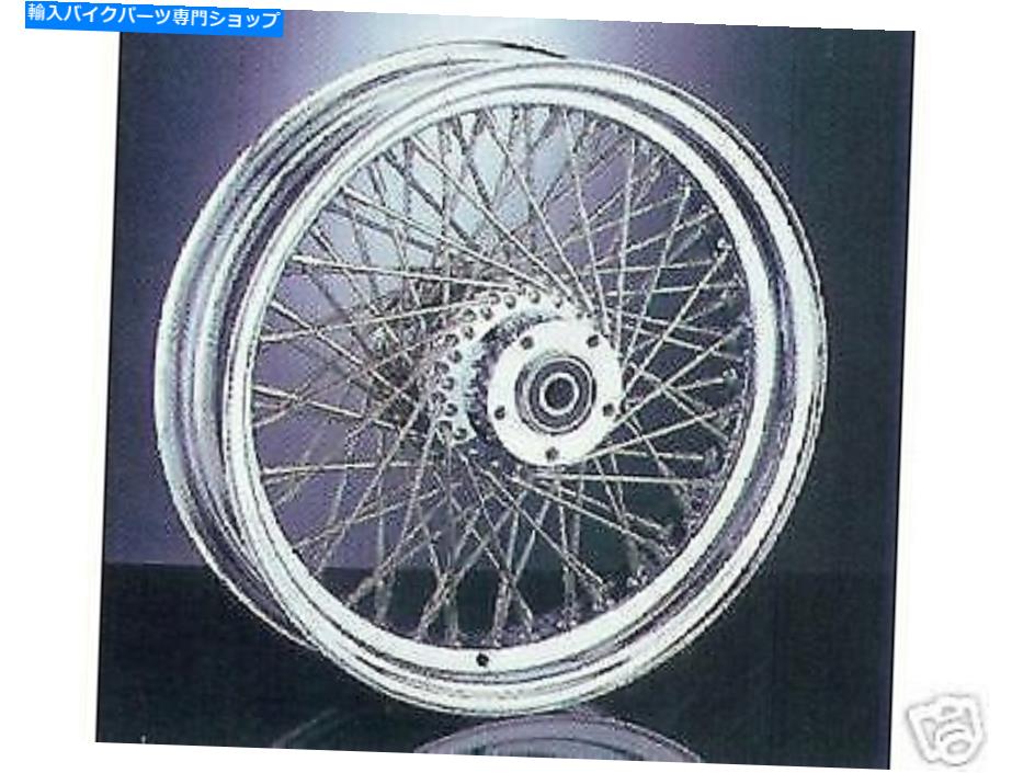 クロームパーツ 80スポークSSクロームリム&ハブ18x3.5フロント&リアホイールセット99 80 SPOKE SS CHROME RIM & HUB 18X3.5 FRONT & REAR WHEEL SET 99【並行輸入品】|Us Custom Parts Shop USDM