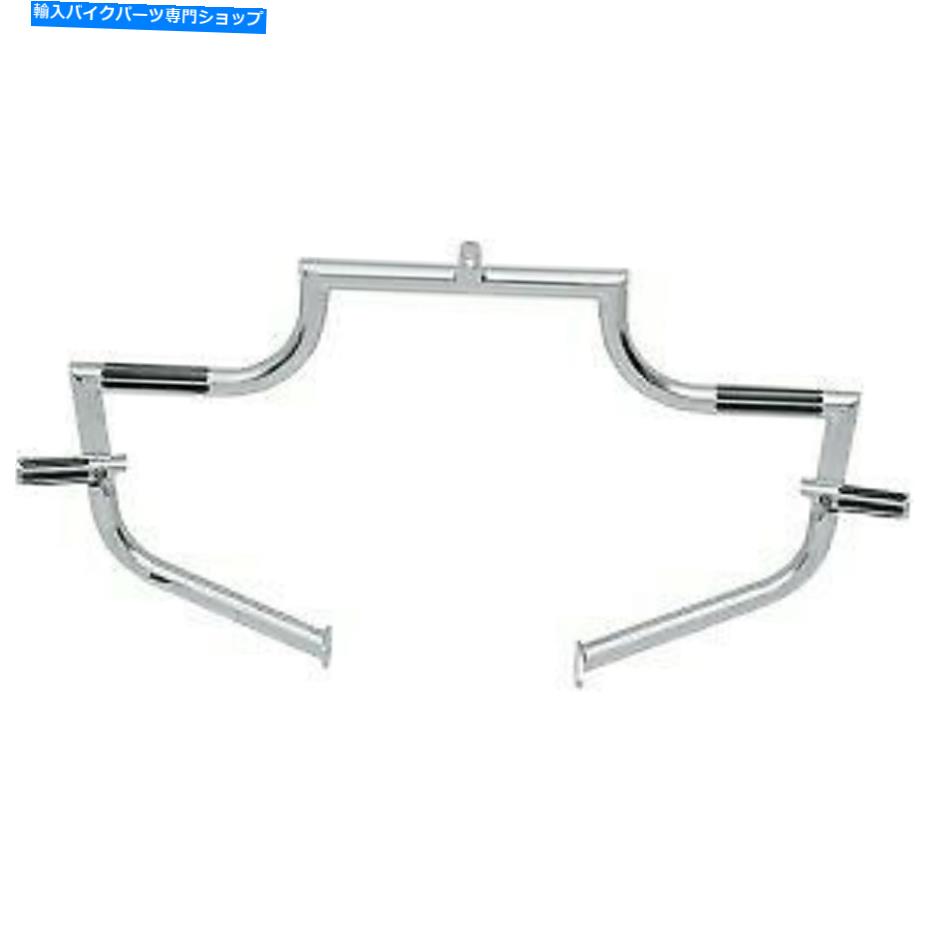 クロームパーツ リンドビーフロントツインバークロムハイウェイバーfor Harley Flht / Flhr / Flhx 97-20 Lindby Front Twinbar Chrome Highway Bar for Harley FLHT/FLHR/FLHX 97-20【並行輸入品】|Us Custom Parts Shop USDM