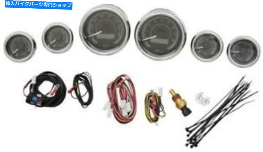 クロームパーツ Dakota Digital MVX 6パックゲージブラック/グレークロームベゼル＃MVX-8604-KG-C Dakota Digital MVX 6-Pack Gauge Black/Gray Chrome Bezel #MVX-8604-KG-C【並行輸入品】｜Us Custom Parts Shop USDM