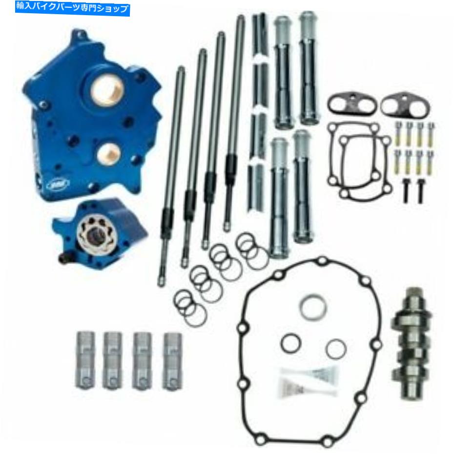 クロームパーツ WC M8モデル用S＆S 310-1000Aチェーンドライブ475Cカムチェストキット S&S 310-1000A Chain Drive 475C Cam Chest Kit for WC M8 Models【並行輸入品】