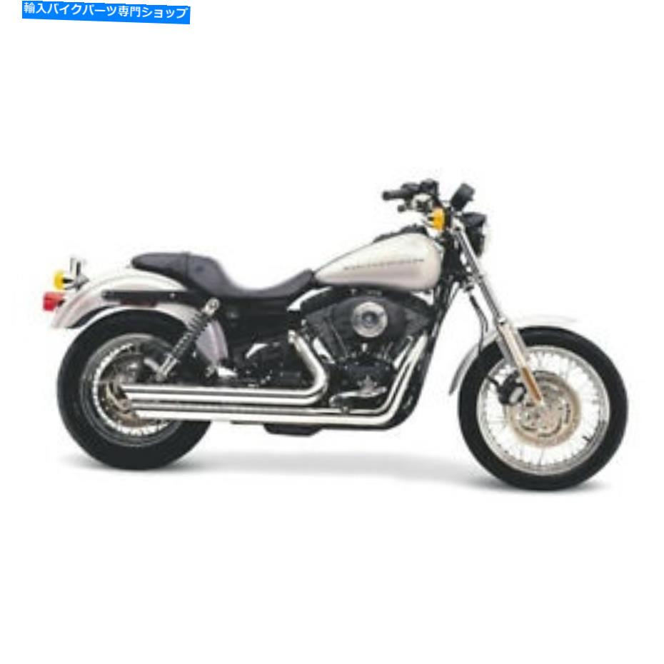 クロームパーツ COBRA Chrome SpeedsterスラッシュダウンエキゾーストPowerPort - 6855（CAへの船なし） Cobra Chrome Speedster Slash-Down Exhaust with PowerPort - 6855 (no ship to CA)【並行輸入品】