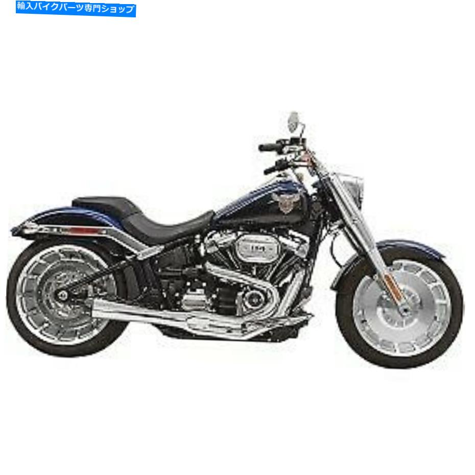 クロームパーツ Bassani Chrome Road Rage II 2：1 18-20ブレイクアウト＆ファットボーイのための排気システム Bassani Chrome Road Rage II 2:1 Exhaust System for 18-20 Breakout & Fat Boy【並行輸入品】