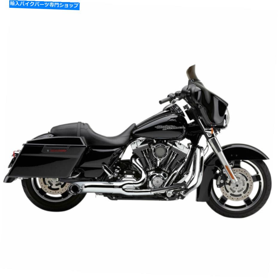 クロームパーツ COBRA 6270 Chrome Turnout 2：1エキゾースト2017-19ハーレーツーリングモデル Cobra 6270 Chrome Turnout 2:1 Exhaust 2017-19 Harley Touring Models【並行輸入品】