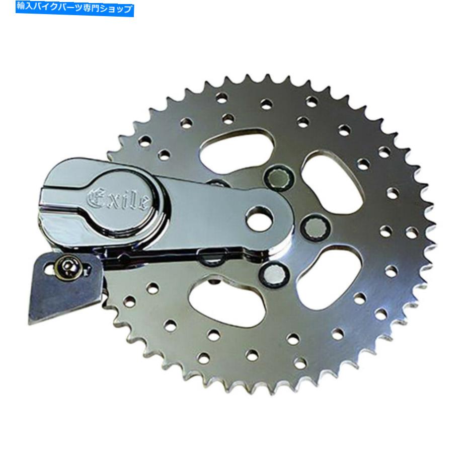 クロームパーツ Exile Sprocketブレーキキャリパーキットクロム右側 Exile Sprocket Brake Caliper Kit Chrome Right Side【並行輸入品】