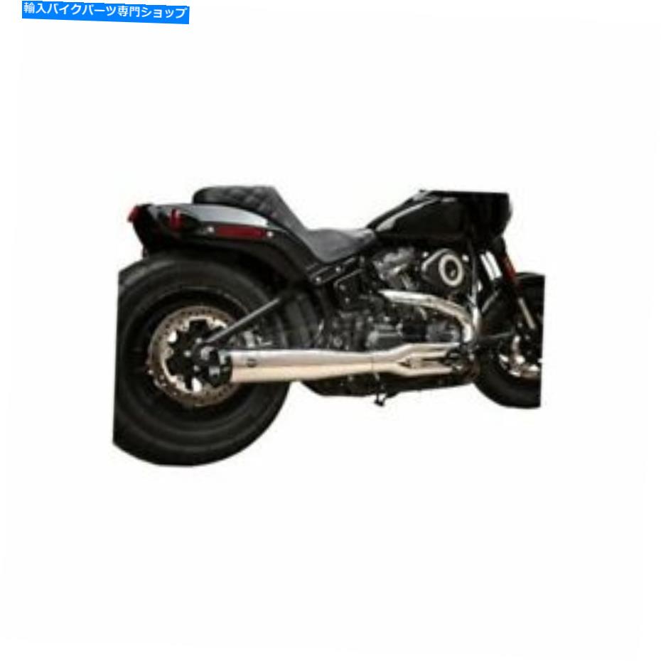 クロームパーツ S＆Sサイクルクローム/ブラックスーパースリート2：1 50ステートエキゾーストシステム - 550-0791B S&S Cycle Chrome/Black SuperStreet 2:1 50 State Exhaust System - 550-0791B【並行輸入品】