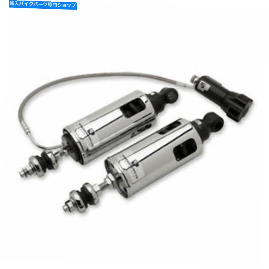 クロームパーツ Chrome調整可能422シリーズ衝撃W / RAPプログレッシブサスペンション422-4104C Chrome Adjustable 422 Series Shocks w/RAP Progressive Suspension 422-4104C【並行輸入品】