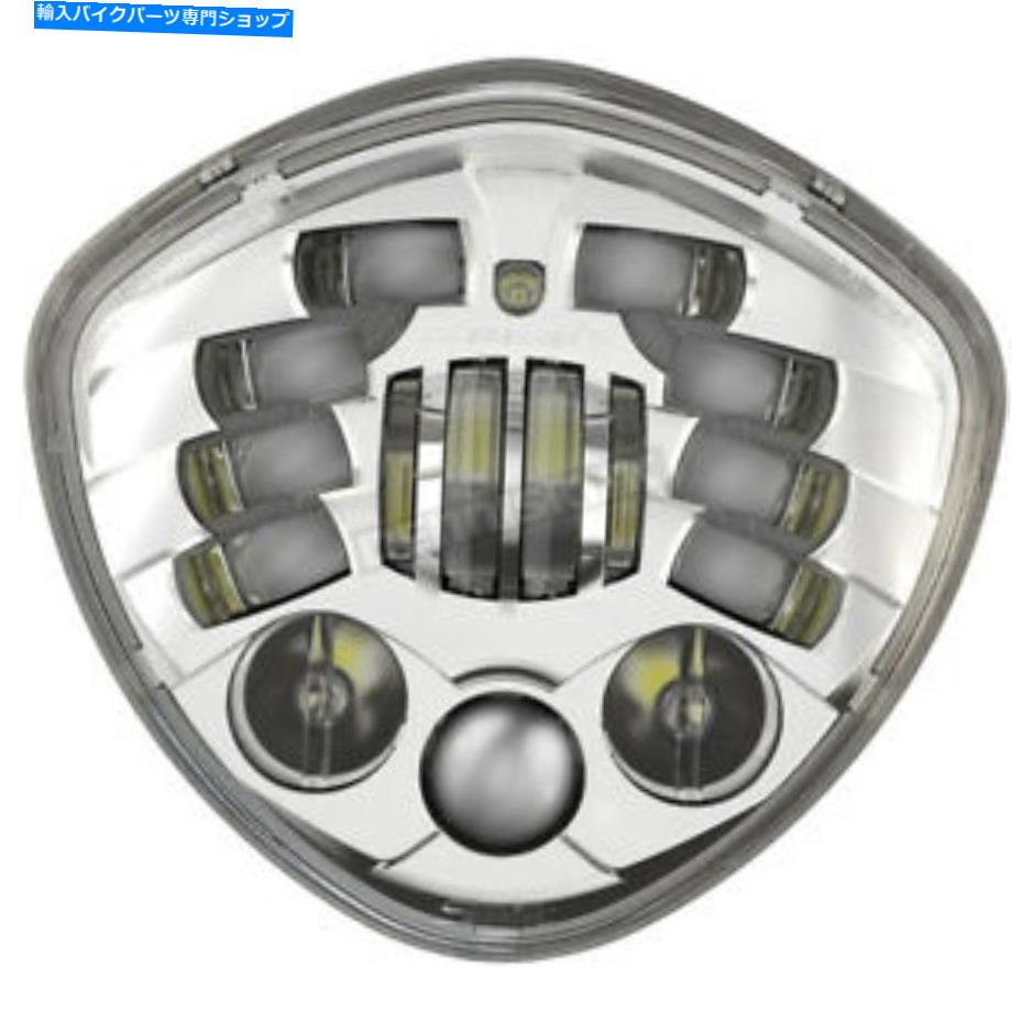 クロームパーツ j.w. LEDヘッドライトでのスピーカークロムモデル8695ダイヤモンドAdaptive 2 7 - 0555161 J.W. Speaker Chrome Model 8695 Diamond Adaptive 2 7 in LED Headlights - 0555161【並行輸入品】｜Us Custom Parts Shop USDM