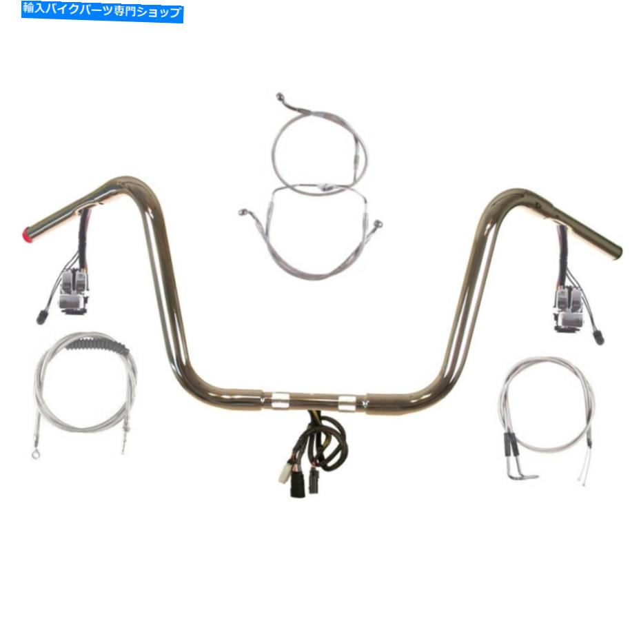 クロームパーツ 1 1/4 "Chrome 13" Prewreadハンドルバーキット2007ハーレーロードグライドクルーズなし 1 1/4" Chrome 13" Prewired Handlebar Kit 2007 Harley Road Glide No Cruise【並行輸入品】｜Us Custom Parts Shop USDM 118,832円