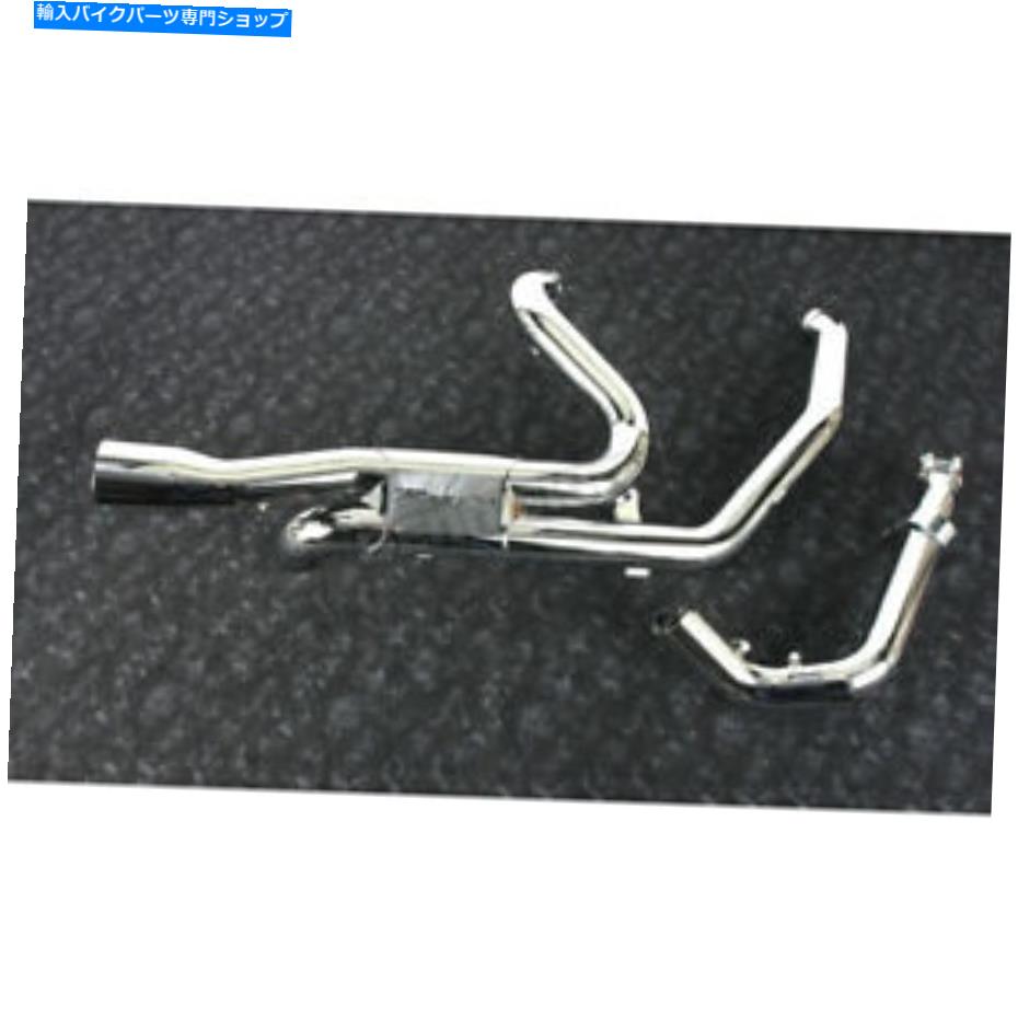 クロームパーツ Rinehart Chrome Slimlineデュアルヘッダキット - 100-0452（CAへの船なし） Rinehart Chrome Slimline Duals Header Kit - 100-0452 (no ship to CA)【並行輸入品】
