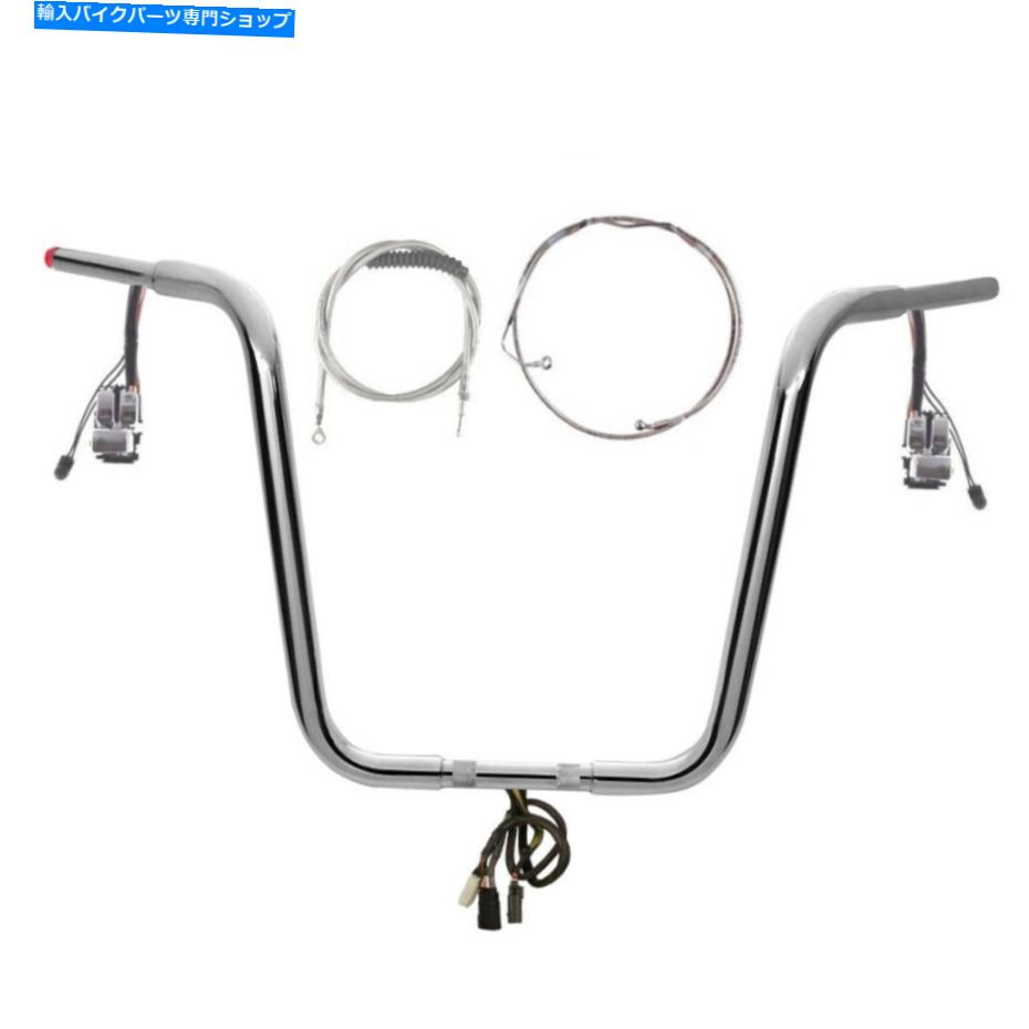 クロームパーツ 1 1/4 "Chrome 16" Prewread Wild 1 509 Kit 2008-2013ハーレーロードキングクルーズ＆ABS 1 1/4" Chrome 16" Prewired Wild 1 509 Kit 2008-2013 Harley Road King Cruise&ABS【並行輸入品】｜Us Custom Parts Shop USDM