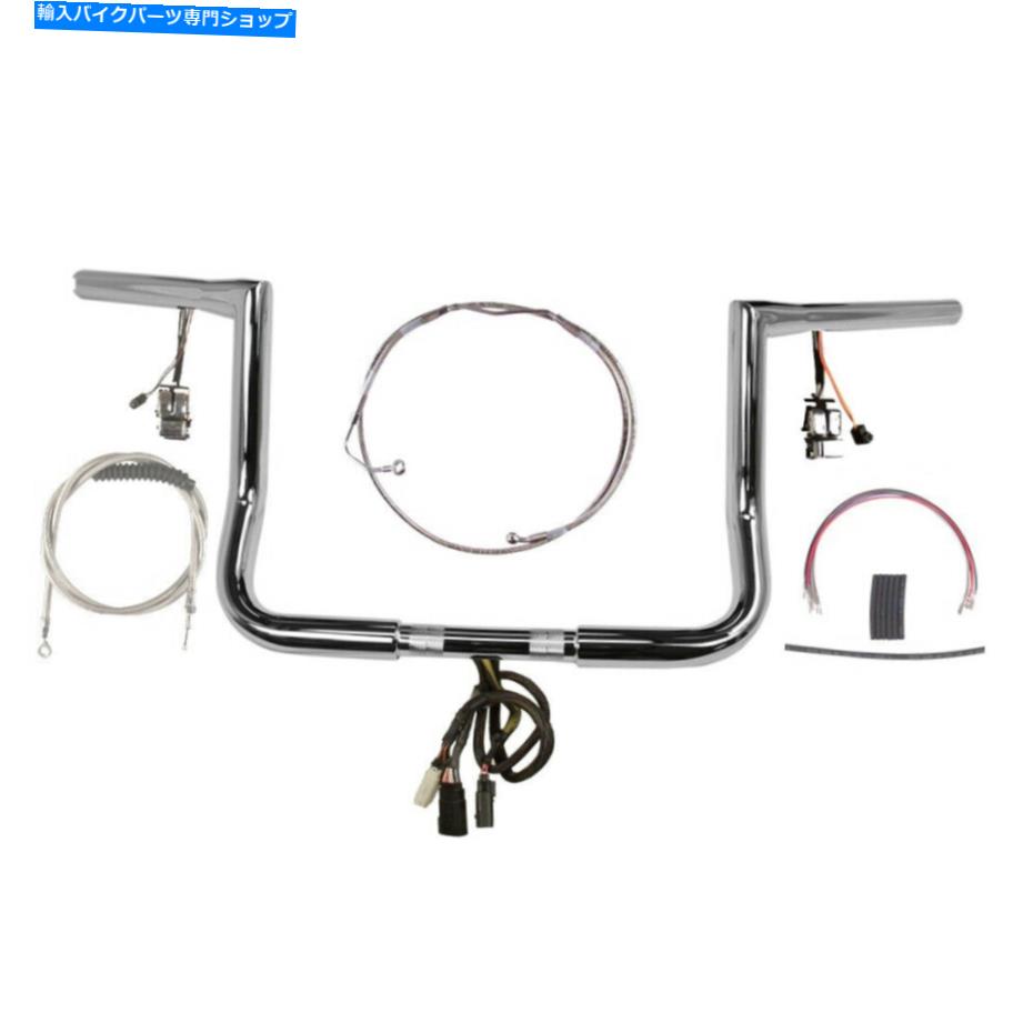 クロームパーツ 1 1/4 "Chrome 10" Twin Peaks Prewired Kit 2008-2013ハーレーエレクトラグライドクルザブス 1 1/4" Chrome 10" Twin Peaks Prewired Kit 2008-2013 Harley Electra Glide CruzABS【並行輸入品】｜Us Custom Parts Shop USDM