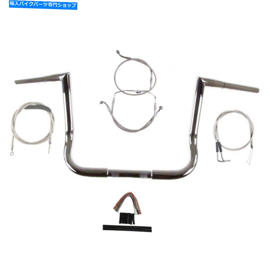 クロームパーツ 1 1/4 "Chrome 12" Jarheadハンドルバーキット1990-1995ハーレーウルトラエレクトラグライド 1 1/4" Chrome 12" Jarhead Handlebar Kit 1990-1995 Harley Ultra Electra Glide【並行輸入品】｜Us Custom Parts Shop USDM 92,094円