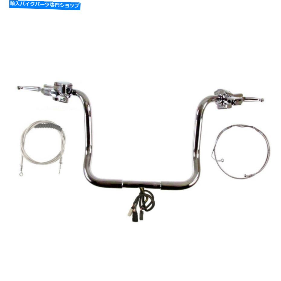 クロームパーツ 1 1/4 "Chrome 14" APEハンガーキット2008-2013ハーレーストリートグライドW /クルーズW / ABS 1 1/4" Chrome 14" Ape Hanger Kit 2008-2013 Harley Street Glide w/Cruise w/ABS【並行輸入品】｜Us Custom Parts Shop USDM 157,317円