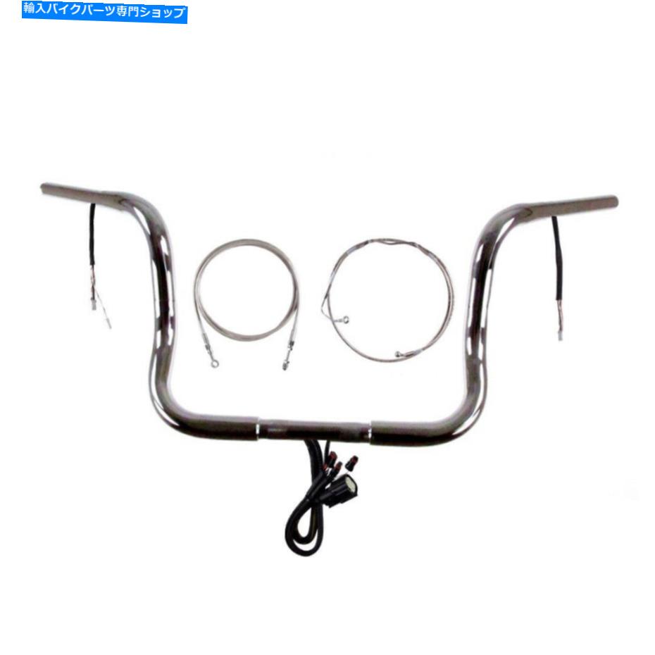 クロームパーツ 1 1/4 "Chrome 12" Prewread Bar Kit 2014-2015ハーレーストリートグライドW /クルーズW / ABS 1 1/4" Chrome 12" Prewired Bar Kit 2014-2015 Harley Street Glide w/Cruise w/ABS【並行輸入品】|Us Custom Parts Shop USDM