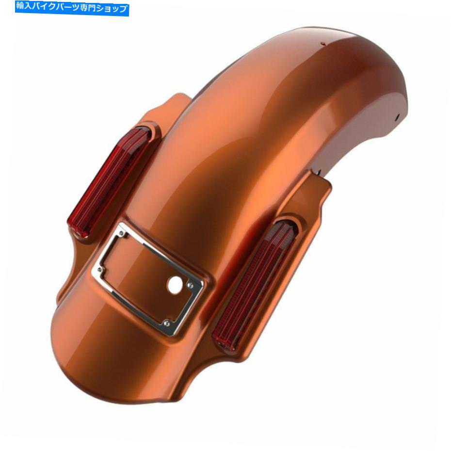 クロームパーツ AdvanBlack Scorched Orange Dominatorストレッチリアフェンダー2014+ハーレー Advanblack Scorched Orange Dominator Stretched Rear Fender Fits 2014+ Harley【並行輸入品】｜Us Custom Parts Shop USDM