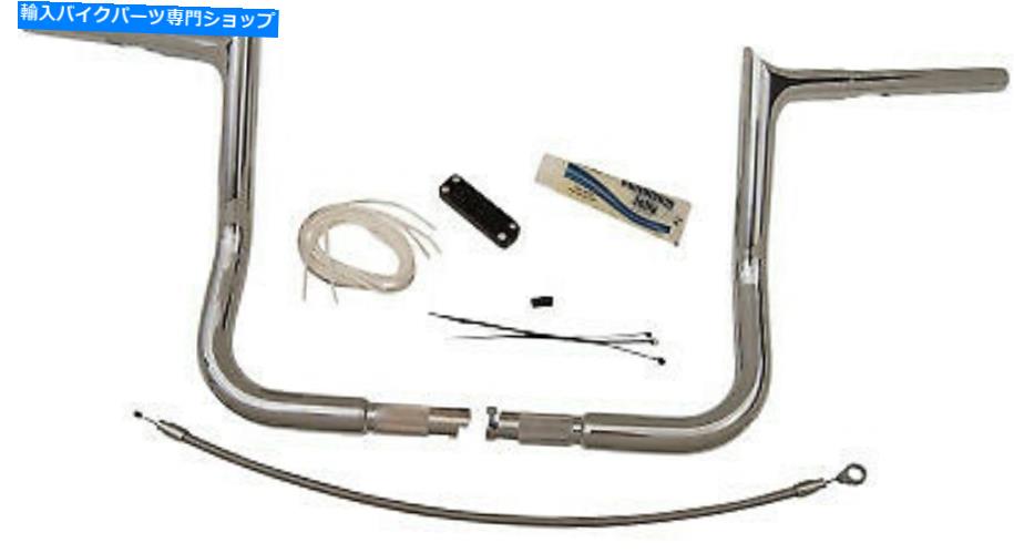 クロームパーツ ファットバッグ1 1/4 "EZ Install Pointed Top Chromeカンテルメーチット36インチ909112-オリジナルのタイトルを表示 Fat Baggers 1 1/4" EZ Install Pointed Top Chrome ハンドルバーキット 36インチ909112- show original title【並行輸入品】｜Us Custom Parts Shop USDM