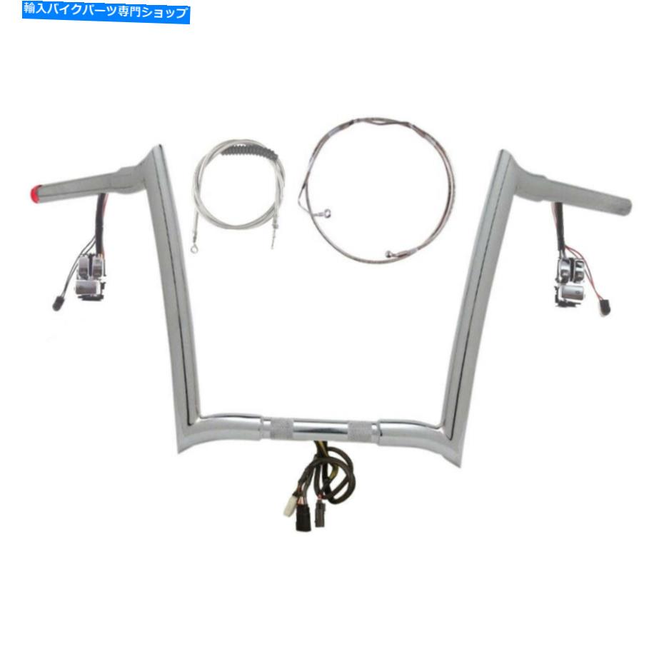 クロームパーツ 1 1/4 "Chrome 14" Prewread Yaffe Bar Kit 2008-2013ハーレーロードグライドNOCRUZ WABS 1 1/4" Chrome 14" Prewired Yaffe Bar Kit 2008-2013 Harley Road Glide NoCruz wABS【並行輸入品】｜Us Custom Parts Shop USDM