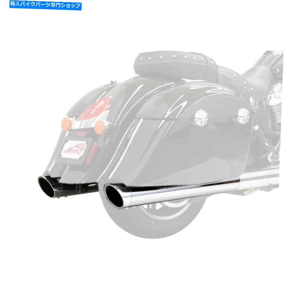 クロームパーツ バッサニー4 "パフォーマンススリップオンマフラークロムW / Chrome-Slash Cut Tips(8C17S) Bassani 4" Performance Slip-On Mufflers Chrome w/Chrome-Slash Cut Tips (8C17S)【並行輸入品】|Us Custom Parts Shop USDM