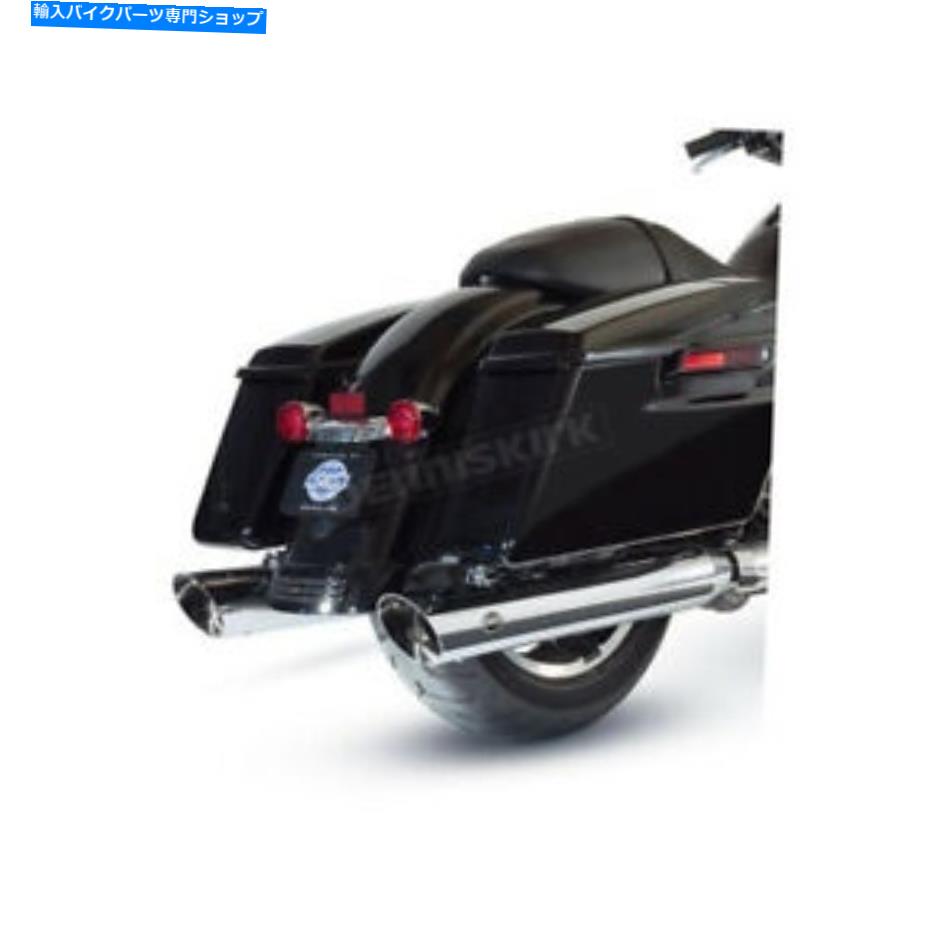 クロームパーツ S&Sサイクルクローム4インチスリップオンマフラー - 550-0695 S&S Cycle Chrome 4 in. Touring Slip-On Muffler - 550-0695【並行輸入品】|Us Custom Parts Shop USDM