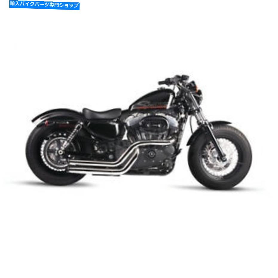 クロームパーツ Rinehart Chrome Flushクロスバックバック2系へ - 400-0300（CAへの船なし） Rinehart Chrome Flush Cross Backs 2 into 2 System - 400-0300 (no ship to CA)【並行輸入品】