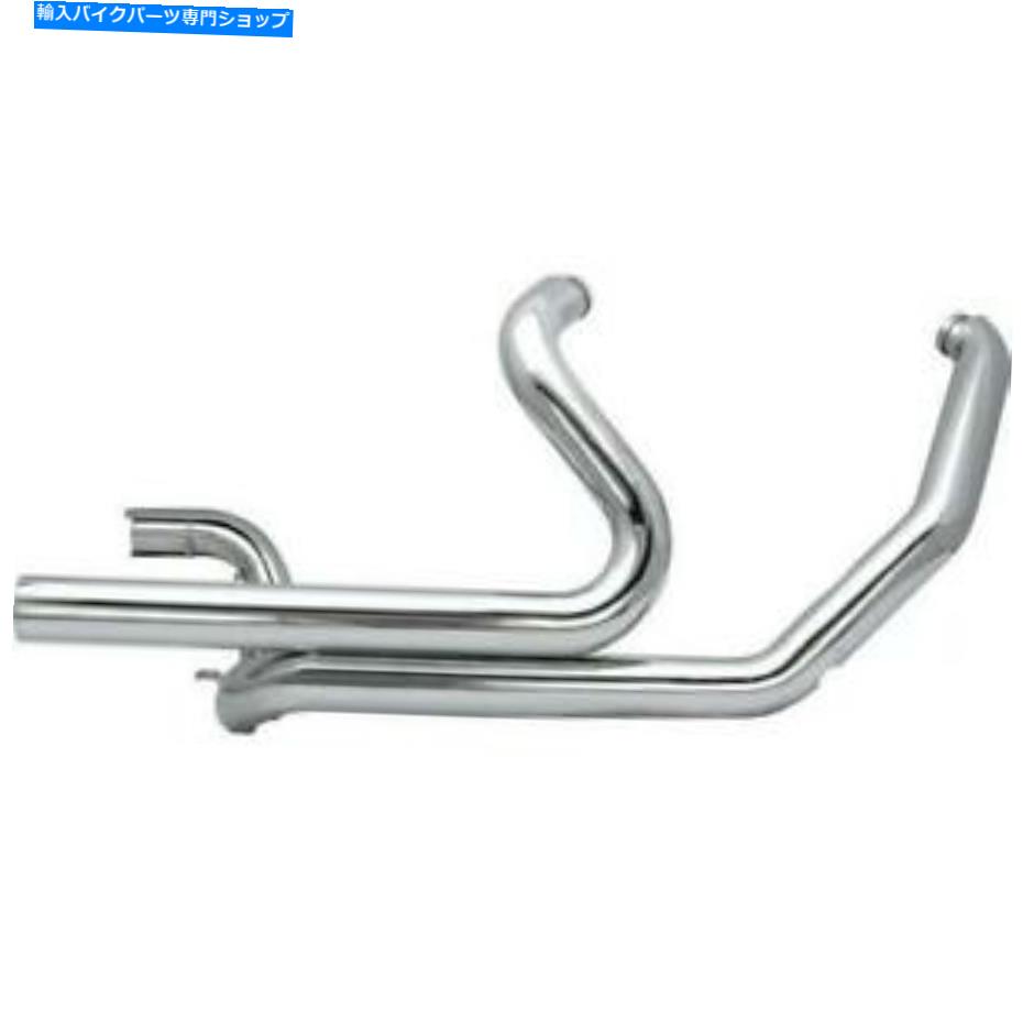 クロームパーツ S＆Sパワーチューンデュアルヘッダーパイプクロームハーリーフロリング2009-2016 S&S Power Tune Duals Header Pipes Chrome Harley FL Touring 2009-2016【並行輸入品】