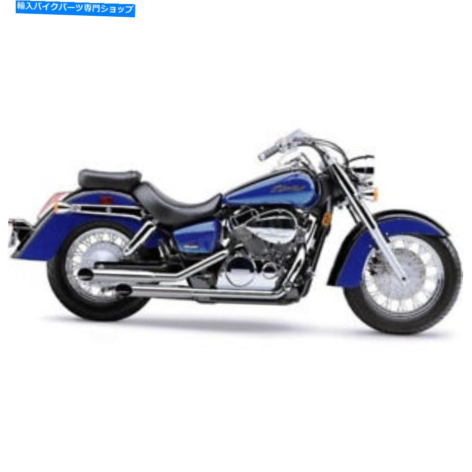 クロームパーツ COBRA 2に2つのクラシックデラックススタガードデュアルスラッシュカット - 1563SC（CAへの船なし） Cobra 2 into 2 Classic Deluxe Staggered Dual Slash-Cut - 1563SC (no ship to CA)【並行輸入品】
