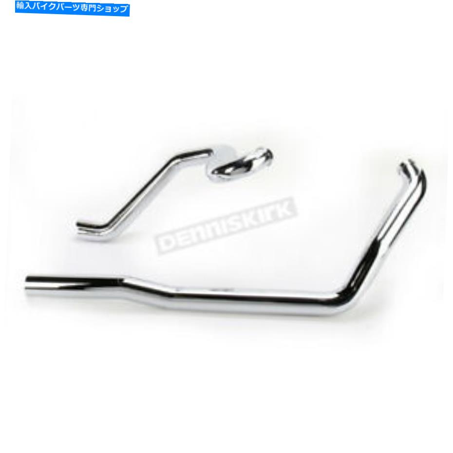 クロームパーツ バンス＆ハインズクロームドレッサーデュアルヘッダーパイプ - 16799（CAへの船なし） Vance & Hines Chrome Dresser Dual Header Pipes - 16799 (no ship to CA)【並行輸入品】