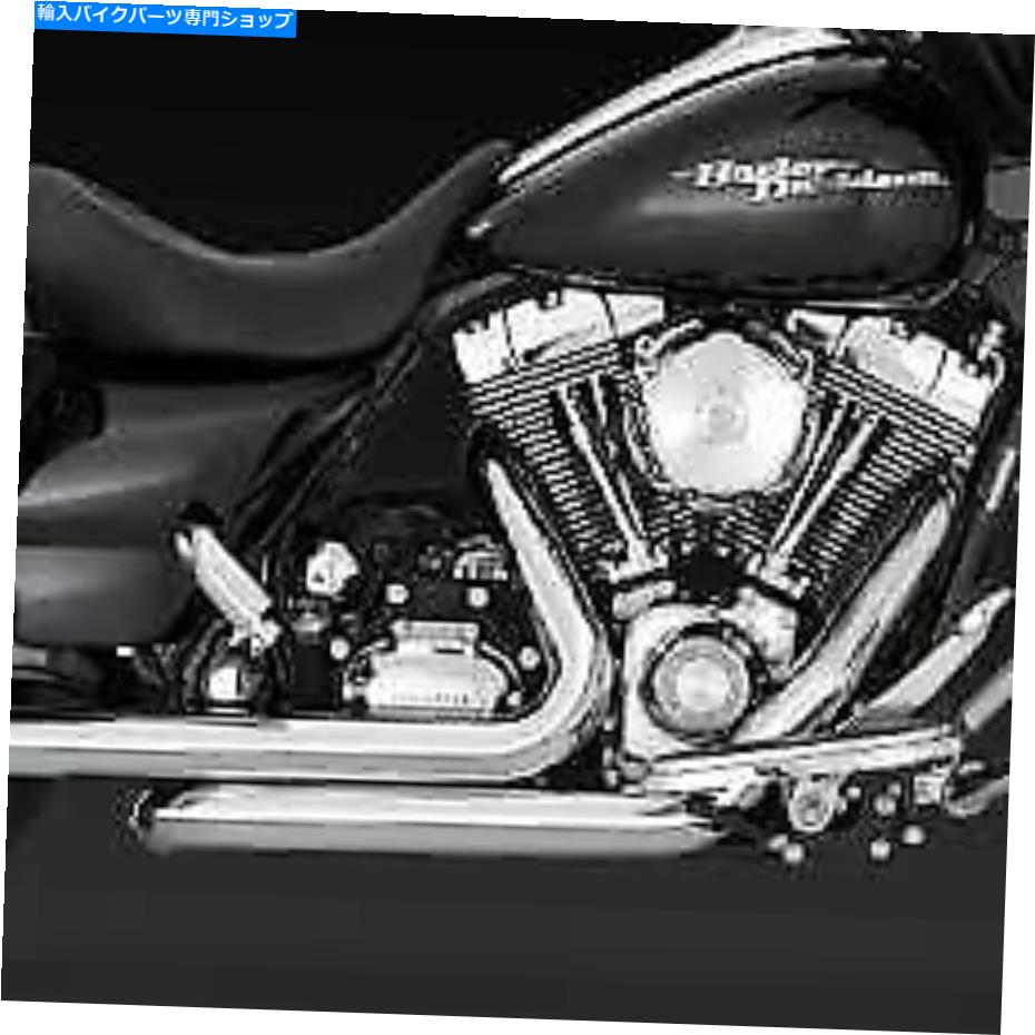 クロームパーツ バンス＆ハインズ16829ハーレー2010-2016 H-Dのためのドレッサーデュアルクロームヘッダーパイプ VANCE & HINES 16829 Dresser Duals Chrome Header Pipes for Harley 2010-2016 H-D【並行輸入品】