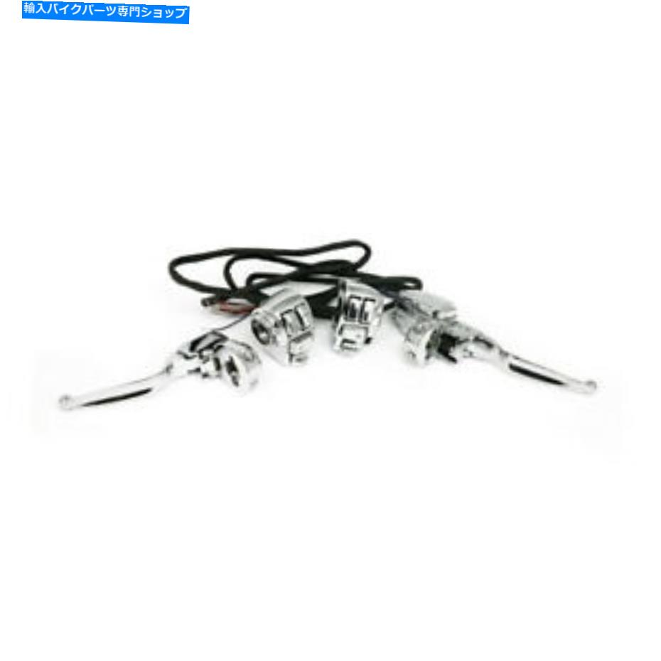 クロームパーツ ハンドルバー継手ハーレーダビッドソンツーリング08-13ラジオ付きクロム Handlebar Fittings Complete Chrome for Harley Davidson Touring 08-13 With Radio【並行輸入品】