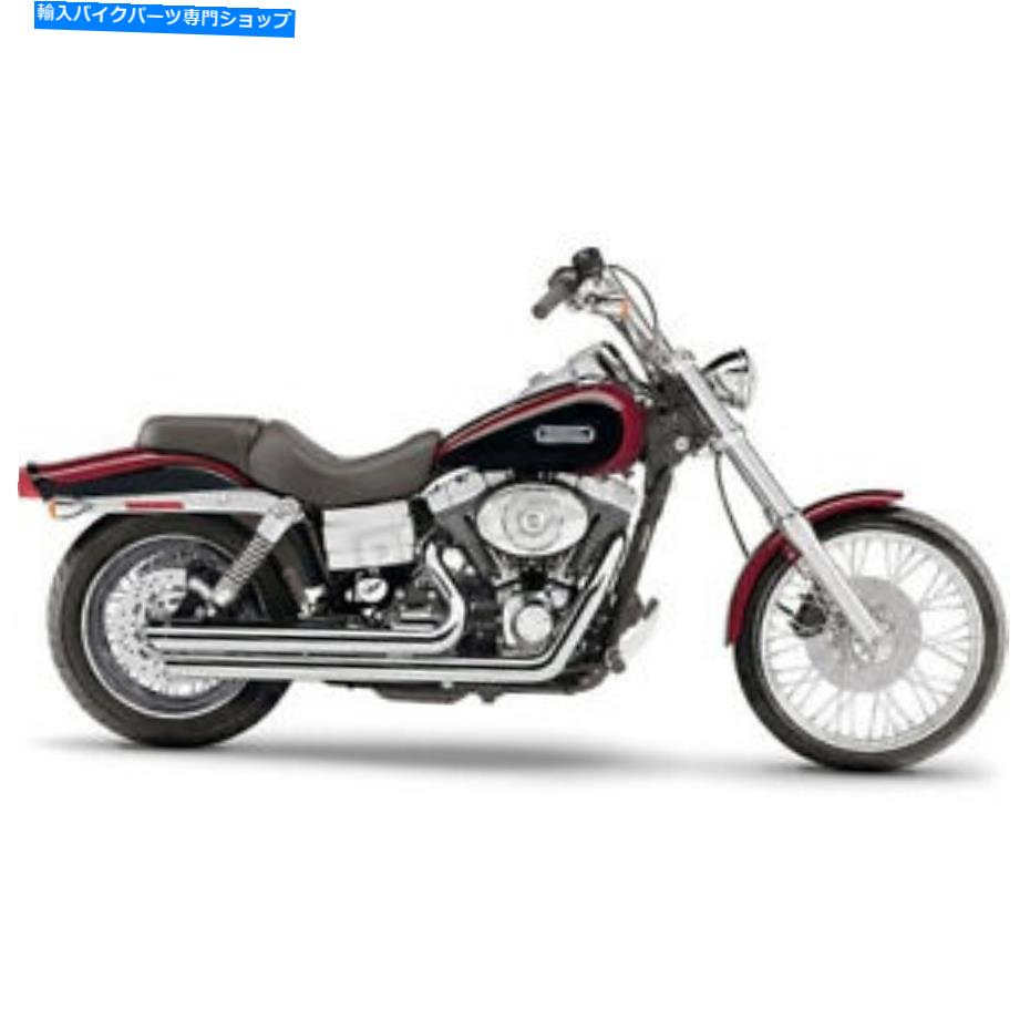 クロームパーツ COBRA Chrome SpeedsterスラッシュダウンエキゾーストPowerPort - 6857（CAへの船なし） Cobra Chrome Speedster Slash-Down Exhaust with PowerPort - 6857 (no ship to CA)【並行輸入品】