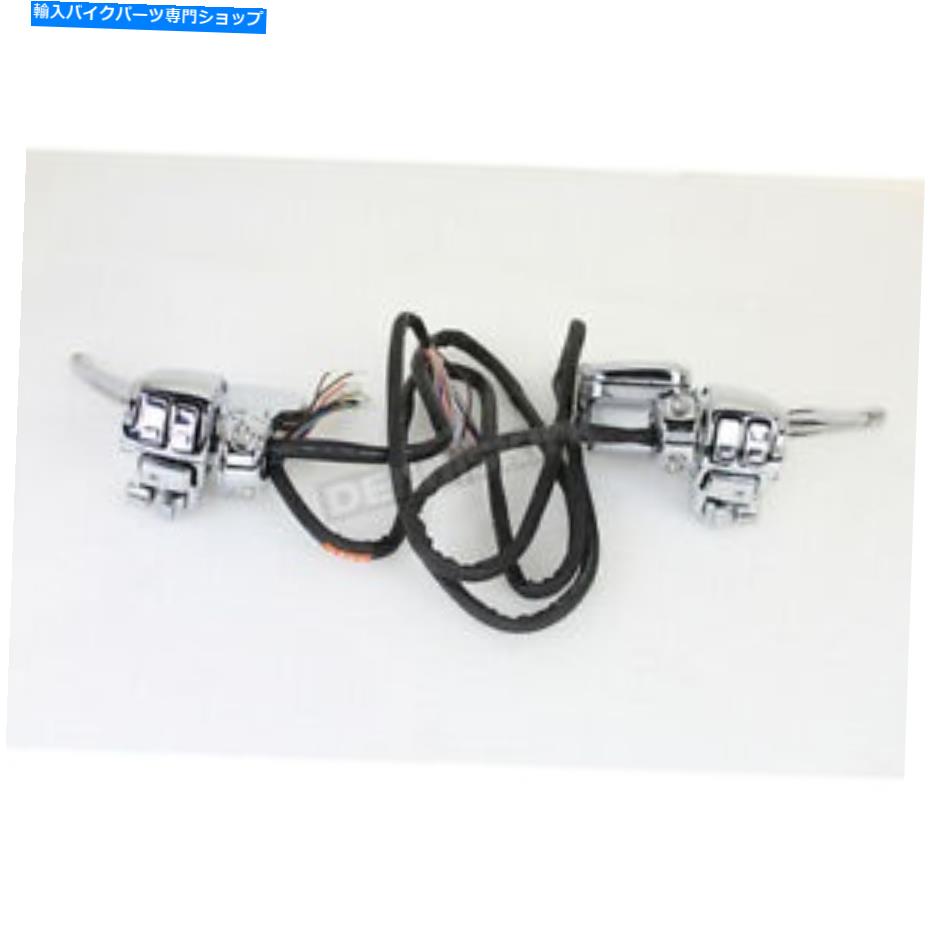 クロームパーツ Vツイン製造クロームハンドルバーコントロールキット - 22-1169 V-Twin Manufacturing Chrome Handlebar Control Kit - 22-1169【並行輸入品】｜Us Custom Parts Shop USDM