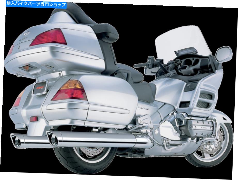 クロームパーツ COBRA SCALLOPEDオブジェクトフリースリッサンプラー2001-2010エンボン用 - オリジナルのタイトルを表示 Cobra Scalloped ビレットチップ ツーリング スリップオン マフラー 2001-2010 ホンダ用- show original title【並行輸入品】