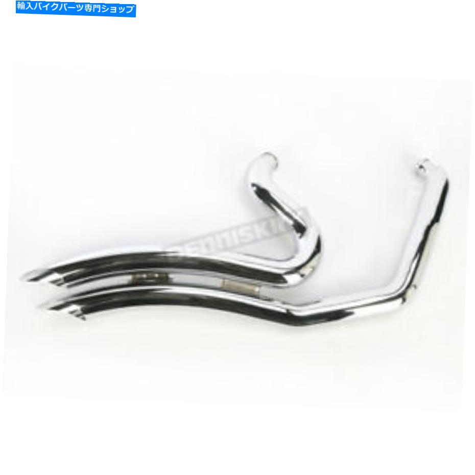 クロームパーツ COBRA Chrome Swept Speedster排気システムW / PowerPort - 6229（CAへの船なし） Cobra Chrome Swept Speedster Exhaust System w/Powerport - 6229 (no ship to CA)【並行輸入品】