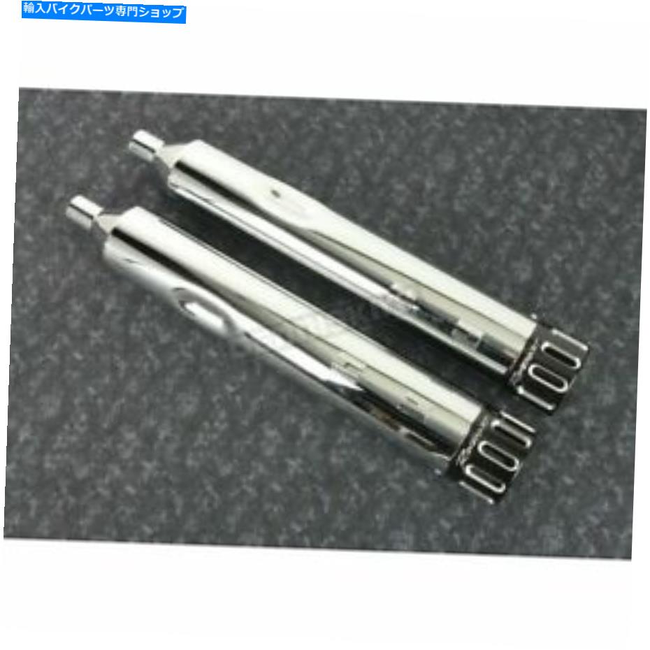 クロームパーツ Rinehart Chrome 4.5 "MotoPro 45スリップオンマフラー - 500-0108スロット Rinehart Chrome 4.5" Motopro 45 Slip-On Mufflers - 500-0108-SLOT【並行輸入品】|Us Custom Parts Shop USDM