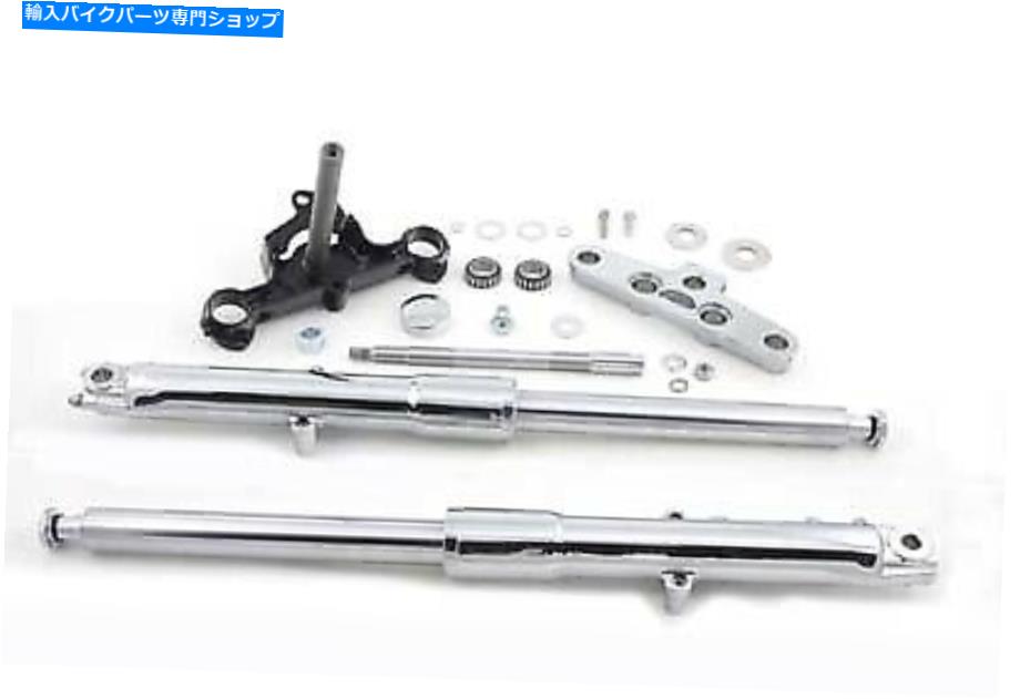 クロームパーツ クロムスライダーとのフォークアセンブリはハーレー - ダビッドソンにフィットします Fork Assembly with Chrome Sliders fits Harley-Davidson【並行輸入品】|Us Custom Parts Shop USDM