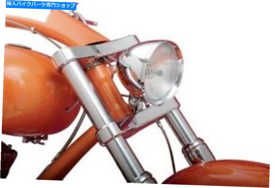 クロームパーツ Accutronixエリート49mmトリプルツリー5度クロムハーレーダビッドソンダイナ Accutronix Elite 49mm Triple Tree 5 Degree Chrome Harley Davidson Dyna【並行輸入品】