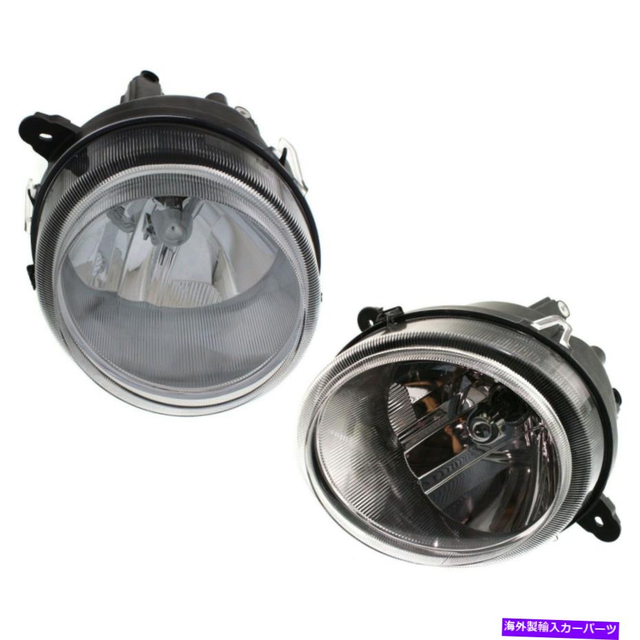 USヘッドライト 2007-2010 Jeep Compass 2007-2016 Patriot LH RH W /電球のヘッドライトセット Headlight Set For 2007-2010 Jeep Compass 2007-2016 Patriot LH RH w/ bulb【並行輸入品】
