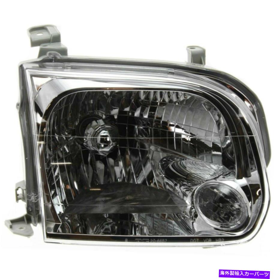 USヘッドライト Toyota Tundra Pickup Sequoiaトラック用ヘッドライトヘッドランプRH右乗客 Headlight Headlamp RH Right Passenger for Toyota Tundra Pickup Sequoia Truck【並行輸入品】
