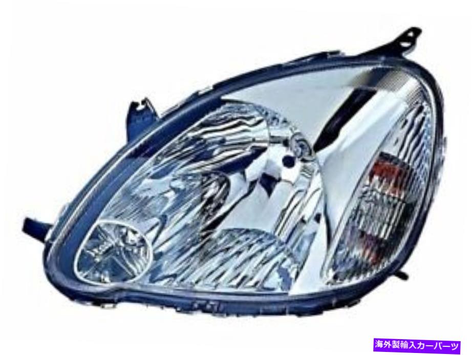 USヘッドライト トヨタVitz Yaris 2003-2004電気壱道型ヘッドライト左LH Toyota Vitz Yaris 2003-2004 Electric Ichikoh Type Headlight With Motor LEFT LH【並行輸入品】