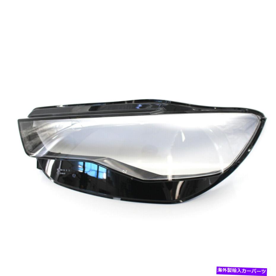 USヘッドライト フィットアウディA6 C7 16-18ヘッドライトヘッドランプレンズカバーABS（左） Fit Audi A6 C7 16-18 Headlight Headlamp Lens Cover ABS ( Left )【並行輸入品】
