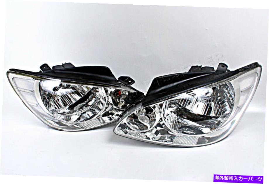 USヘッドライト ヘッドライトフロントランプペアフィットヒュンダイGETZ FACELIFT 2006-2011 Headlights Front Lamps PAIR Fits HYUNDAI Getz Facelift 2006-2011【並行輸入品】