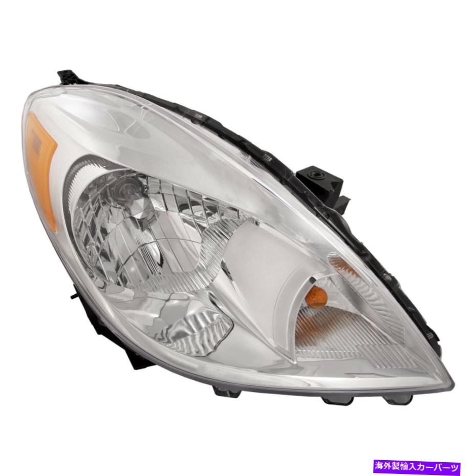 USヘッドライト 2012-2014日産逆ハロゲンヘッドライトヘッドランプ右助手席側4D Fits 2012-2014 Nissan Versa Halogen Headlight Headlamp Right Passenger Side 4D【並行輸入品】