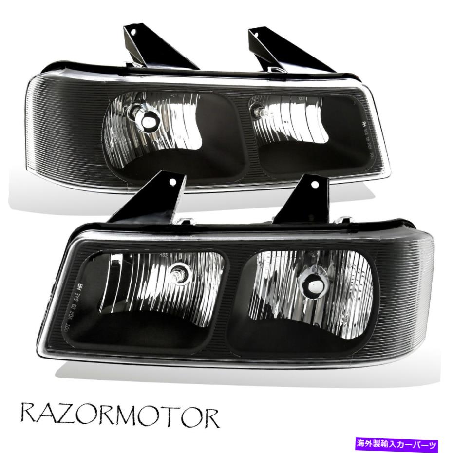 USヘッドライト 2003-2017 Chevy Express / GMC Savana w /球根用の交換ヘッドライトペア 2003-2017 Replacement Headlight Pair For Chevy Express / GMC Savana w/ Bulb【並行輸入品】