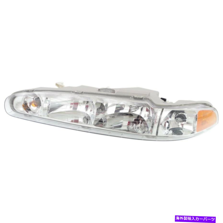 USヘッドライト ヘッドライトヘッドランプドライバ側は98-02歳のための新しいLh New New intigue Headlight Headlamp Driver Side Left LH NEW for 98-02 Olds Intrigue【並行輸入品】