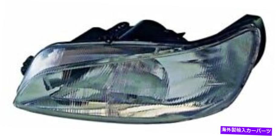 USヘッドライト プジョー306 1997-2001電気ヘッドライトフロントランプツインリフレクター Peugeot 306 1997-2001 Electric Headlight Front Lamp Twin Reflector RIGHT RH【並行輸入品】