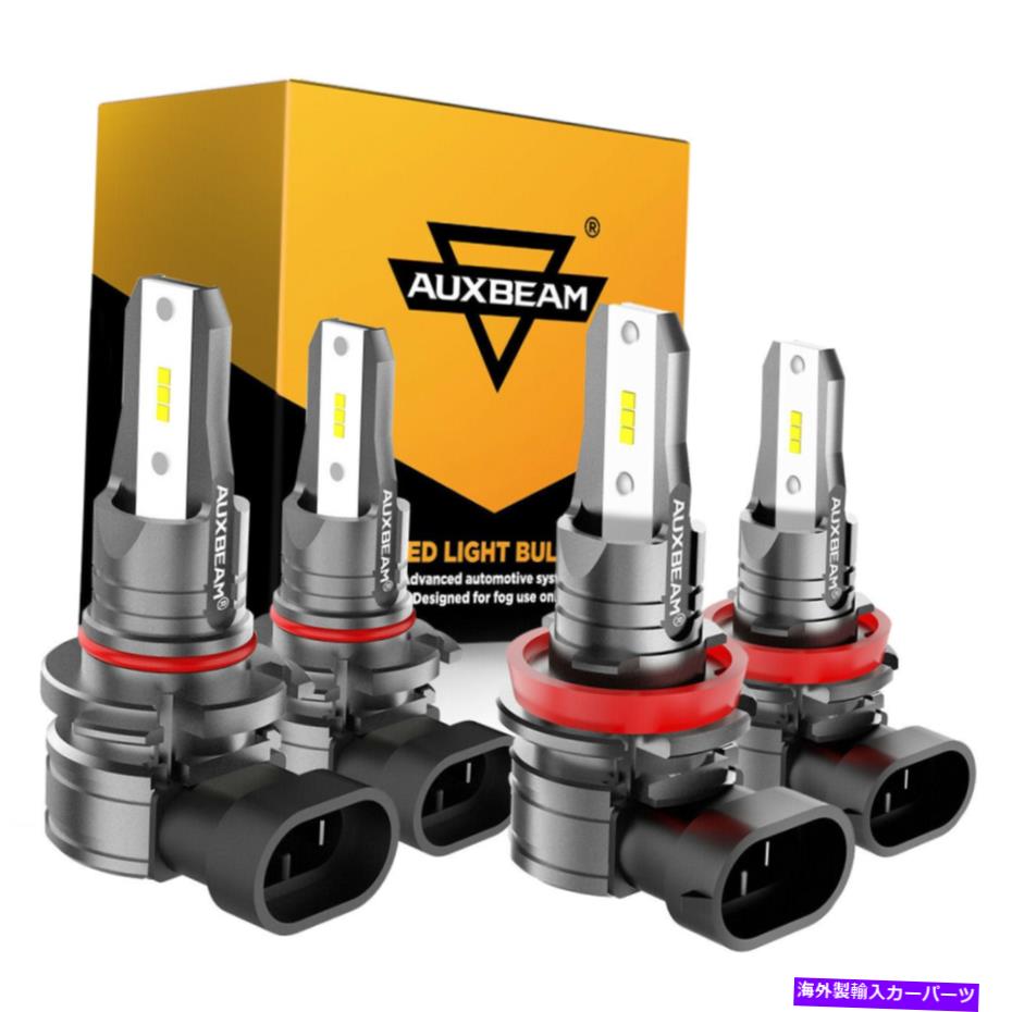 USヘッドライト AuxBeam 9005 H11 LEDヘッドライト電球は2007-2014 GMC Sierra 1500 2500HD 3500HD AUXBEAM 9005 H11 LED Headlight Bulb for 2007-2014 GMC Sierra 1500 2500HD 3500HD【並行輸入品】